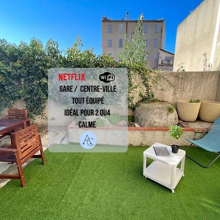 Le Grand Bleu Terrasseclimwifinetflix Proche Gare-Centre Marselha Exterior foto